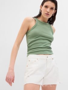 Gap Rib Olivgrün Grün | 7825-KDECS