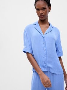 Gap Satin PJ Blau | 6970-JDZWR