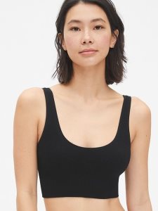 Gap Seamless Gerippt Schwarz | 3587-GTFEM