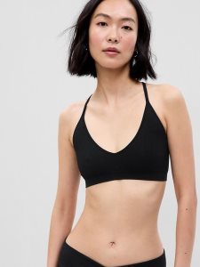 Gap Seamless Rib Schwarz | 4952-DHSWN