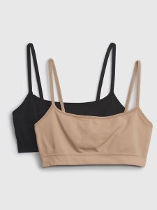 Gap Seamless Scoop (2-Pack) Beige Schwarz | 3501-CVHOI