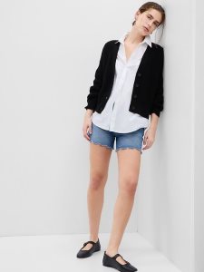 Gap Shaker-Stitch Schwarz | 3069-WVFTM
