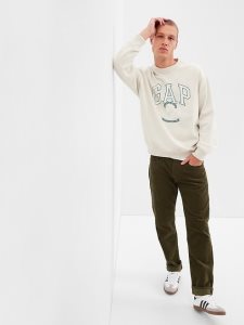 Gap Slim Corduroy in GapFlex Grün | 2648-XEOST