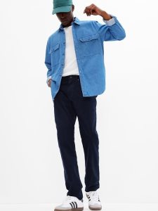 Gap Slim Corduroy in GapFlex Navy | 2480-WKVEP