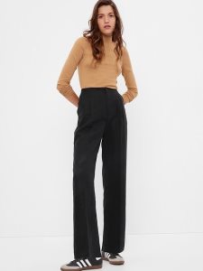 Gap SoftSuit Trousers in TENCEL Lyocell Schwarz | 9501-WSDIK