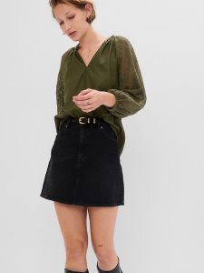 Gap Spitze Sleeve Grün | 8605-RSYOI