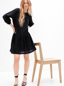 Gap Tie-Back Cutout Mini Schwarz | 4259-RHFDP