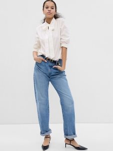 Gap Tie-Neck Weiß | 0847-ADXEO