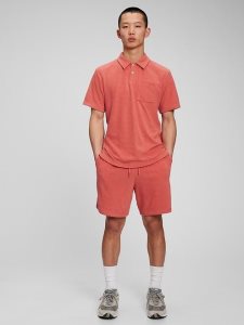 Gap Towel Terry Pull-On Shorts Koralle | 4205-MWAVY