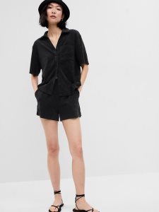 Gap Towel Terry Schwarz | 0821-YQZPS