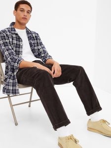 Gap Weite Wale Relaxed Corduroy Braun | 4307-QHKMF