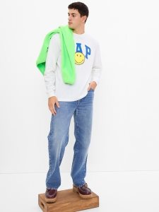 Gap x Smiley Graphic Weiß | 7396-MJEQV